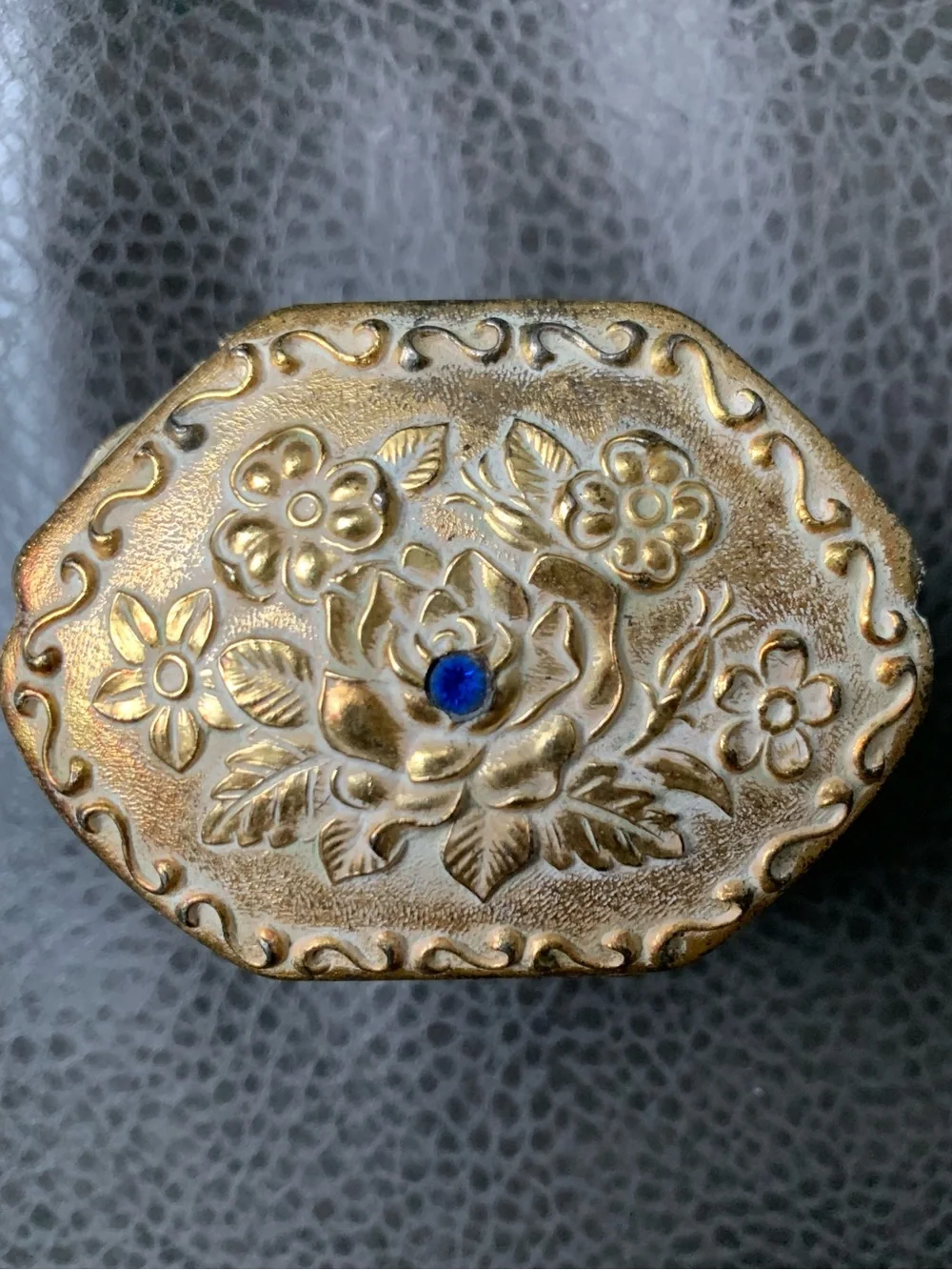 Small Vintage 1970’s Jewelry Box